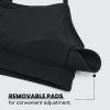 Butterluxe Womens Y Back Sports Bra - Padded Racerback Low Impact Spaghetti Thin Strap Workout Yoga Top