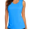 Women's Sleeveless Workout Shirts UPF 80+ Dry Fit Running Wicking Tank Tops Athletic Gym Summer Tops