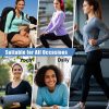 7 Pack Long Sleeve Workout Tops for Women Quick Dry Athletic Running Shirts UV Sun Protection V Neck T Shirts