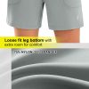 Women's 6'' Athletic Long Shorts with 4 Pockets High Waisted Bermuda Shorts for Women Walking Running Casual