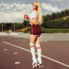 5 Pieces Cotton Shorts Dolphin Design Athletic Shorts Women Sports Shorts for Dance, Yoga, Running
