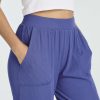3 Pack: Women's Ribbed Capri Jogger Lounge Sweatpants with Pockets Yoga Workout (Available in Plus Size)
