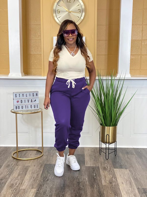 81UmQ0oSVCL.jpg Women's Plus Size Casual Sweatpants Drawstring Jogger Pants Tight Track Pants with Pockets