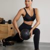 High Impact Sports Bras for Women Support Underwire Cross Back Large Bust Cool Comfort Molded Cup