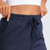 Cloud Jersey Wide Leg Sweatpants Women 30?? High Waisted Casual Lounge Pajama Travel Pants with Pockets