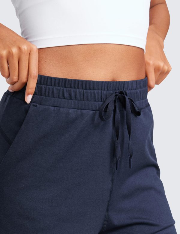 81lrl11jmJL.jpg Cloud Jersey Wide Leg Sweatpants Women 30?? High Waisted Casual Lounge Pajama Travel Pants with Pockets
