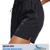 Women's 5" Hiking Shorts UPF 50+ Quick Dry Lightweight Athletic Running Golf Summer Casual Shorts with Pockets