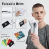 2 Pack Reflective Foldable Sports Hat UPF 50+ Sun Protection Outdoor Run Hats for Men and Women