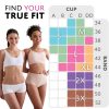 Women's Cotton Spandex Racer Back Bra | 4 Way Stretch Pullover Workout Sport Bras (Multi-Pack)