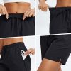 Women's 5" Hiking Shorts UPF 50+ Quick Dry Lightweight Athletic Running Golf Summer Casual Shorts with Pockets
