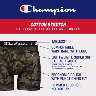 Men's Every Day Comfort Stretch Cotton Boxer Briefs