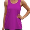Womens Workout Athletic Tank Tops Loose Gym Yoga Racerback Sleeveless Running Sports Shirts Tops