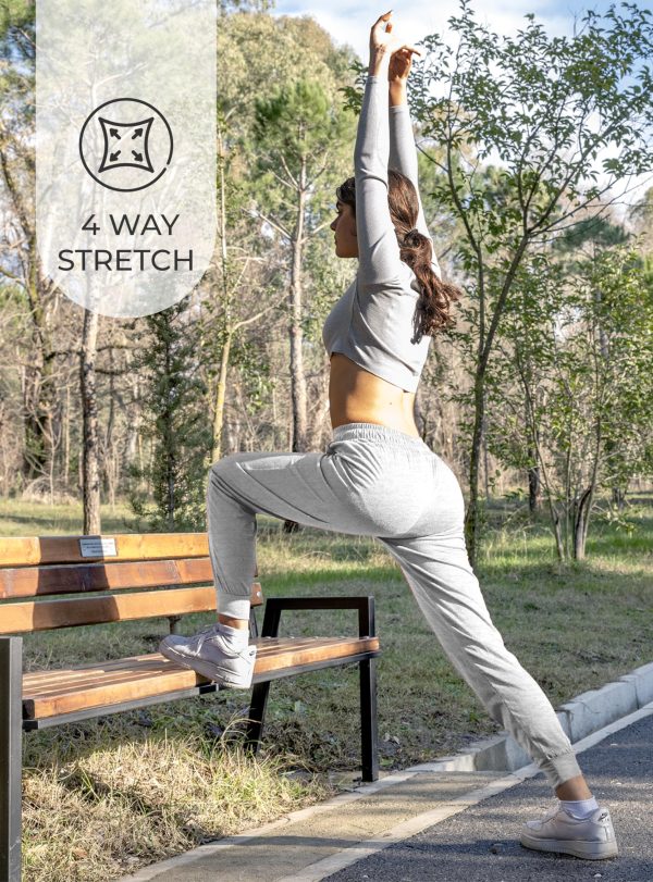 91JRv8zEgiL.jpg 3 Pack: Women's Ultra-Soft Lounge Joggers Sweatpants Athletic Yoga Pants with Pockets