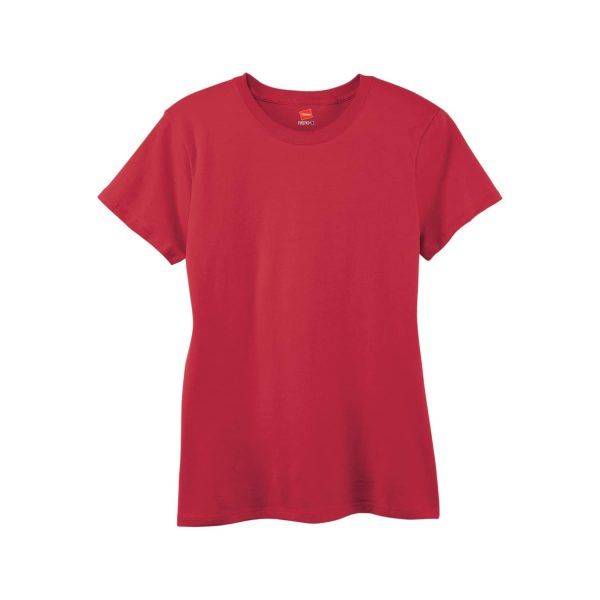 Perfect-T Crewneck T-Shirt, Lightweight Cotton Short Sleeve Tee for Women