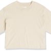 Women's Sydney Short-Sleeve Cropped Crew Neck T-Shirt