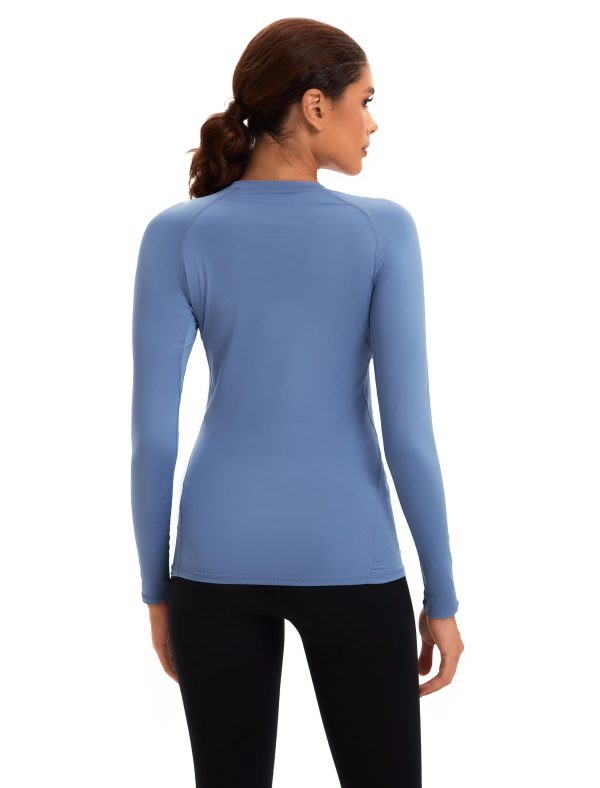 5 Pack Women's Compression Shirt Long Sleeve Workout Tops Athletic Baselayer Quick Dry Gym Yoga Running T-Shirt