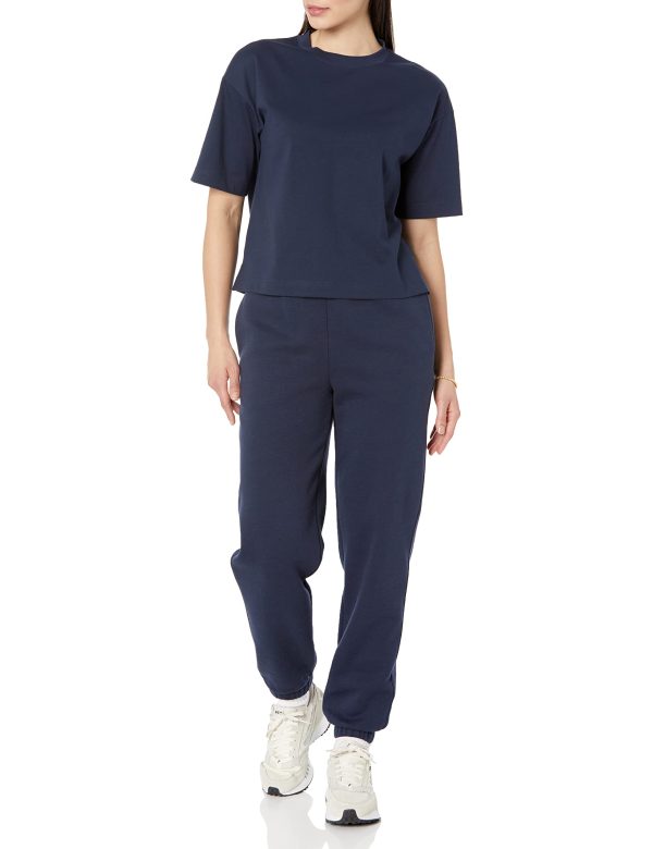 Women's Organic Cotton Drop Shoulder Relaxed Boxy Short-Sleeve T-Shirt (Available in Plus Size)