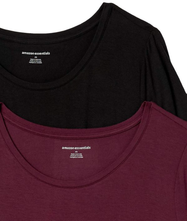 Women's Short-Sleeve Scoopneck Tunic, Pack of 2