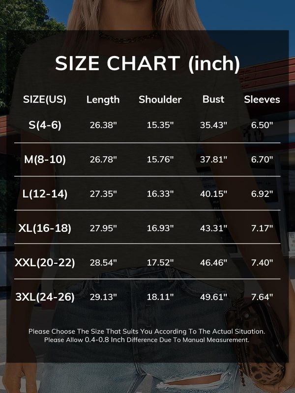 Womens T Shirt Summer Tops Short Sleeve Fashion Basic Casual Oversized Beach Vacation Clothes 2025 Trendy