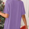 Women's T-Shirts Short Sleeve Tops Summer Casual Blouse Crew Neck Basic Shirt 2 Pack Loose Fit Tee
