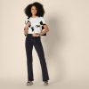 Women's Regular Fit 100% Cotton Crewneck Short Sleeve T-Shirt, Multipacks