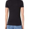 Women's Slim-Fit Short-Sleeve V-Neck T-Shirt, Pack of 2