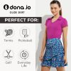 Glide Skort for Women - Athletic Golf Skirt with Shorts & Pockets - Comfortable Active Wear for Tennis or Any Sports