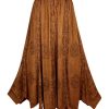 2025 Spring Bohemian Skirts for Women - Embroidered Women's Maxi Skirts