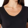 Women's Slim-Fit Short-Sleeve V-Neck T-Shirt, Pack of 2