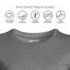 Women's Relaxed American-Grown Supima Cotton Crew Neck T-Shirt