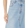 Women's Hr A-line Deconstructed Midi Skirt