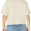 Women's Sydney Short-Sleeve Cropped Crew Neck T-Shirt